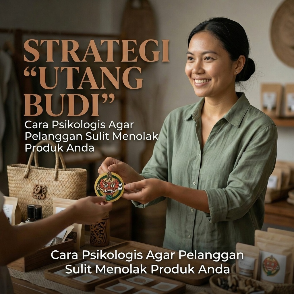 Strategi "Utang Budi": Cara Psikologis Agar Pelanggan Sulit Menolak Produk Anda
